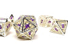 Hollow Dice of Divine Retribution - Silver with Purple Font