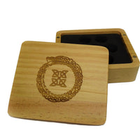 Ouroboros Wooden Dice Case