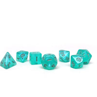 10mm Aqua Shine Mini Dice Set