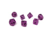 10mm Poison Purple Mini Dice Set