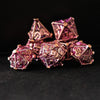 Purple and Bronze - Weird West Wasteland Metal Dice Set