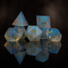 Opalite Stone Dice Set