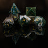 Indian Agate Stone Dice Set