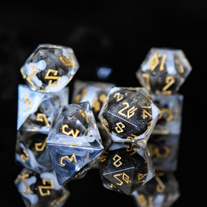 Smoke and Mirrors Liquid Core Dice Set