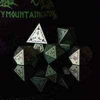 The Mad Scientist Aluminum Metal Dice Set