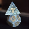 Serpent of Midgard Labradorite "Moonstone" Dice Set