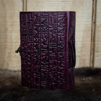 Hieroglyphics Leather Journal