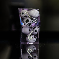 Corpse Lavender Sharp-Edged Resin Dice Set