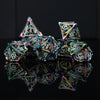 Dragonguard Hollow Metal Dice Set - Iridescent