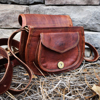 The Rogue Leather Satchel - Small (Tan)