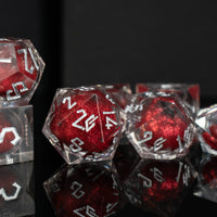 Ruby Slipper Liquid Core Dice Set