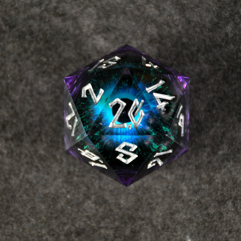 The Omnipotent Liquid Core (Purple/Silver) 30mm D20