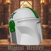 Mandalorian Ice Warrior Helm (Hockey)