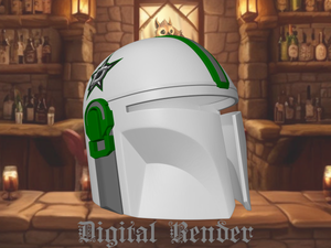 Mandalorian Ice Warrior Helm (Hockey)