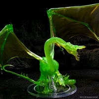 D&D: Icons of the Realms - Adult Emerald Dragon Premium Figure