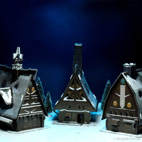 D&D: Icons of the Realms - Icewind Dale: Rime of the Frostmaiden - Ten Towns Papercraft Set