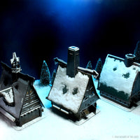 D&D: Icons of the Realms - Icewind Dale: Rime of the Frostmaiden - Ten Towns Papercraft Set