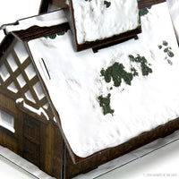 D&D: Icons of the Realms - Icewind Dale: Rime of the Frostmaiden - The Lodge Papercraft Set