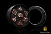 Bloody Dragon Metal RPG Dice Set - 7 Pieces