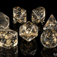 Fools Gold, Polyhedral Dice Set