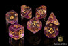 Aura Quartz, Polyhedral Dice Set