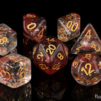 Ruby & Opal, Polyhedral Dice Set