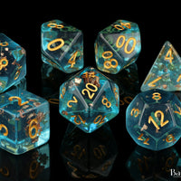 Turquoise RPG Dice Set - 7 Pieces