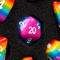 Pastel, Polyhedral Dice Set