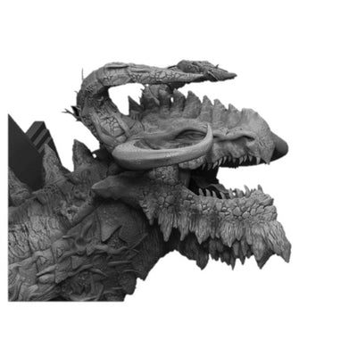 Earth Elemental Dragon Wall-Mountable Bust