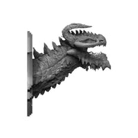 Earth Elemental Dragon Wall-Mountable Bust