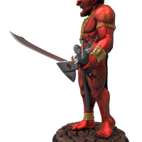 D&D: Efreeti Premium Statue