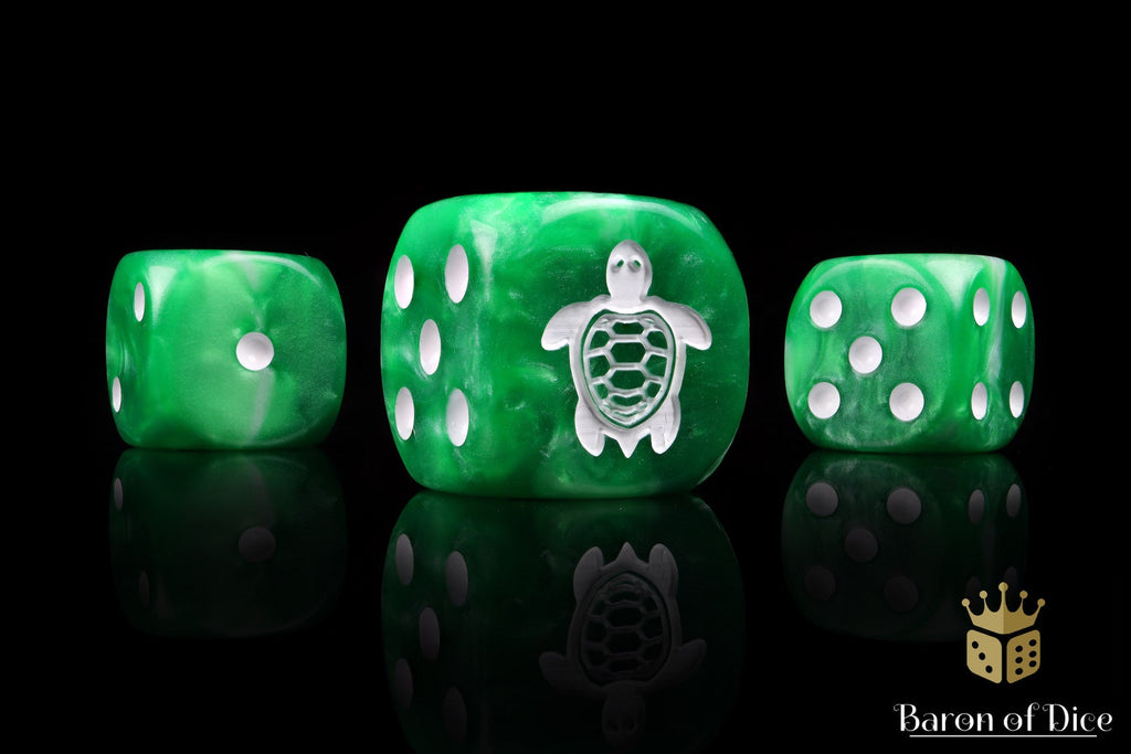 Sea Turtle 16mm Dice