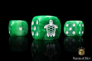 Sea Turtle 16mm Dice