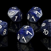 Counter - Blue and Silver D10