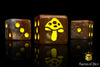 Shroom' Yellow 16mm Dice