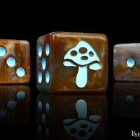 Shroom' Ice Blue 16mm Dice