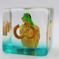Green Dragon Hatchlings RPG Dice Set