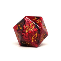 48mm Dice of the Giants - Fire Giant D20