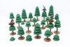 Dark Pine Forest Trees Terrain