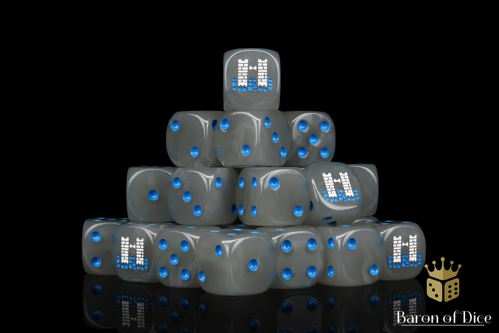 White Castle 16mm Dice