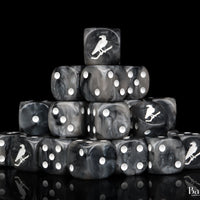 Black Crow 16mm Dice