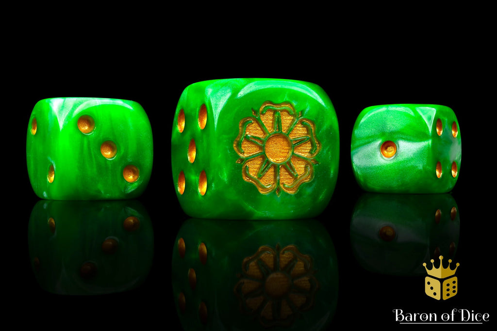 Rose 16mm Dice