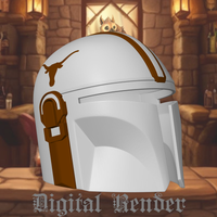 Mandalorian Collegiate Gridiron Helm