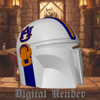 Mandalorian Collegiate Gridiron Helm