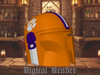 Mandalorian Collegiate Gridiron Helm