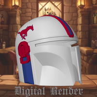 Mandalorian Collegiate Gridiron Helm