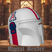 Mandalorian Collegiate Gridiron Helm