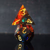 Hellish Rebuke Sharp-Edged Resin Dice Set