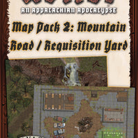 Savage Worlds: Holler - An Appalachian Apocalypse Map Pack 2: Mountain Road – Requisition Yard