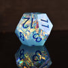 Ice Storm Sharp-Edged Resin Dice Set